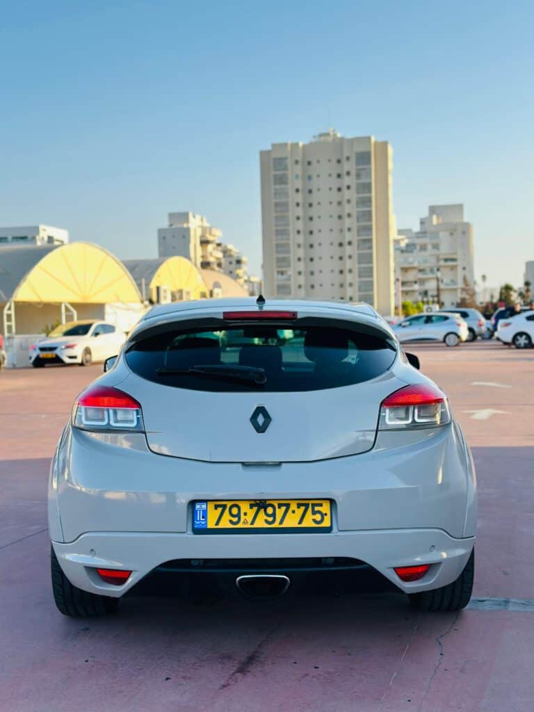 רנו מגאן RS 2012 ידני